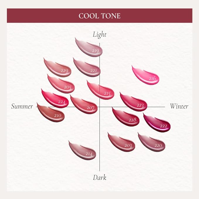 DINTO Blur-Glowy Lip Tint (221 Tēmet Nōsce)