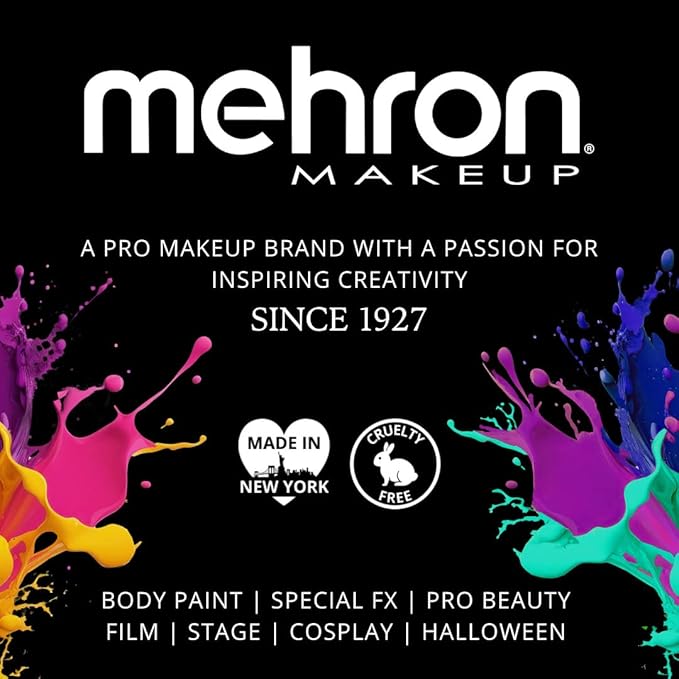 Mehron Makeup Paradise Makeup AQ Refill (.25 oz) (MAUVE)