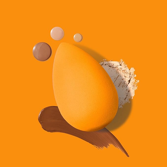 Beautyblender® | Pop Beauty Blender Makeup Sponge, Super-Soft Foam Easily Blends Foundations, Powders & Creams, Made in USA, Reusable, Washable, Streak Free Application, Vegan, Cruelty Free