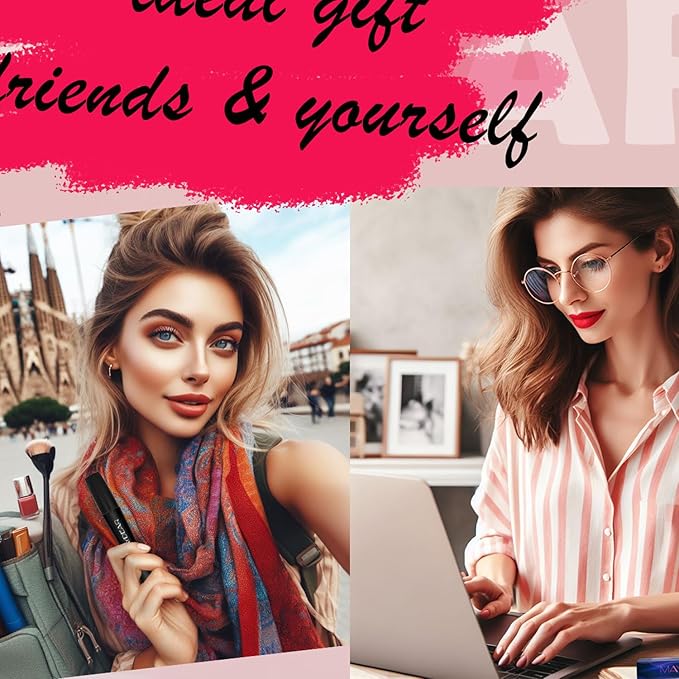 Maydear Chameleon Pearlescent Mascara for Eyelashes, Waterproof Colored Long Lasting Smudgeproof Color for Women Fast Dry Lengthening Eye Makeup Party Stage Use