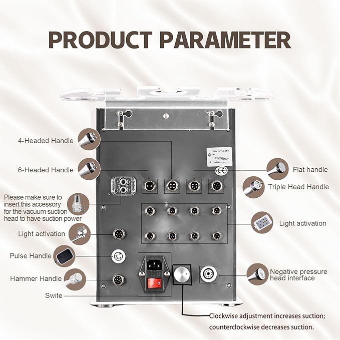 9-in-1 Multifunction Handle Beauty Home Facial & Body Care Device