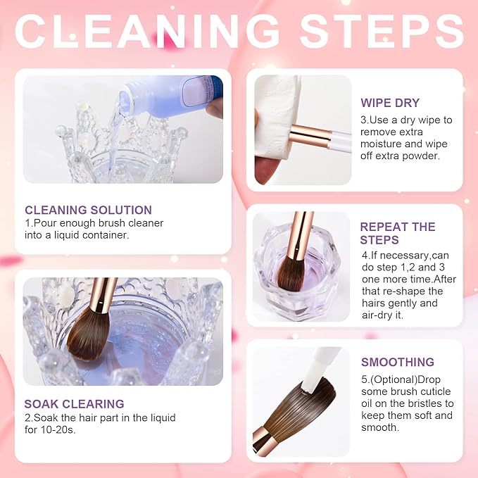 Acrylic Nail Brush Size 16,KEMEISI 100% Pure Kolinsky Nail Art Brushes Sturdy Handle Oval Shaped Acrylic Powder Nail Design Tools for Professional Manicure DIY Home Salon (White)