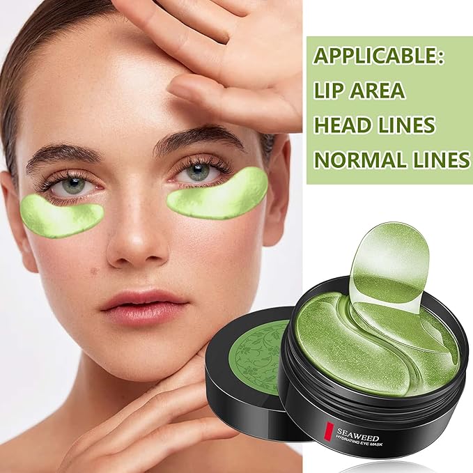 30 Pairs Under Eye Masks,Moisturizing Hydrating Under Eye Patches for Puffy Eyes,Under Eye Treatment for Dark Circles Eye Bags Fine Lines,Eye Skin Care Products for Women & Man