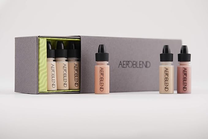 Airbrush Makeup Mini Sets (Blush/Highlight/Bronze)