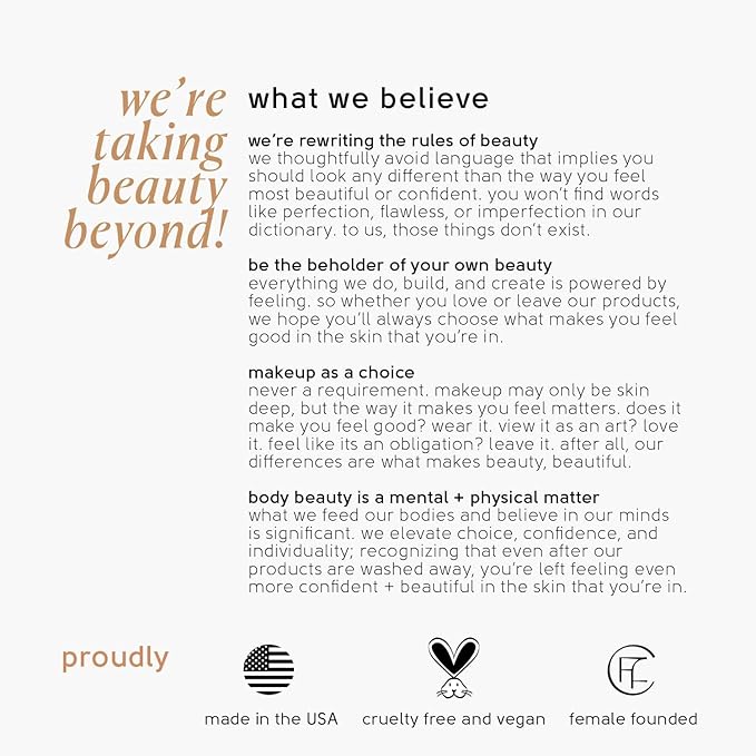 the TINGE tint (deep neutral)