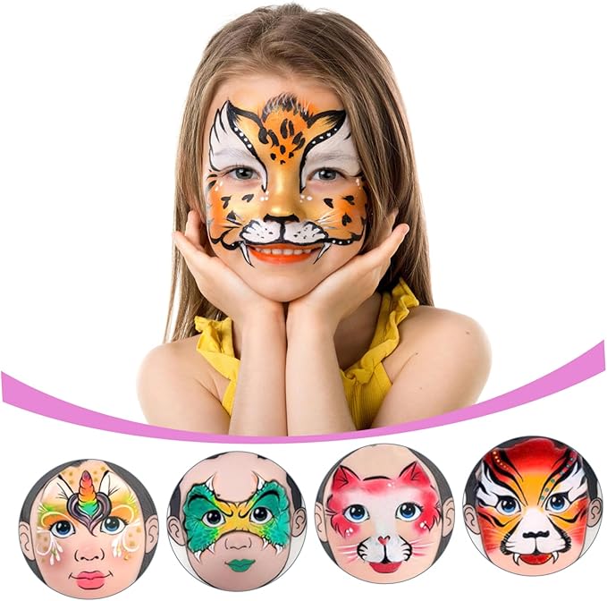 ADOCARN 2pcs Makeup Practice Board Makeup Training Face Colored Makeup Template Painting Exercise Template Cosmetic Makeup Template Eyelid Face Board Double Eyelid Plastic Child Face Paint