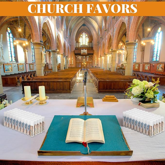 50 Pcs Christian Religious Gifts Bulk Bible Verse Lip Balms Favors Inspirational Scripture Gifts Sunday School Church Christmas Employee Appreciation Gifts for Women Men Staff Coworkers