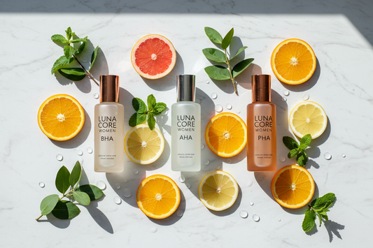 Exfoliating Acids Explained: AHA vs BHA vs PHA (2025 Guide)