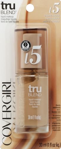 COVERGIRL Trublend Liquid Foundation, Creamy Natural, 1 Oz (Pack of 2)