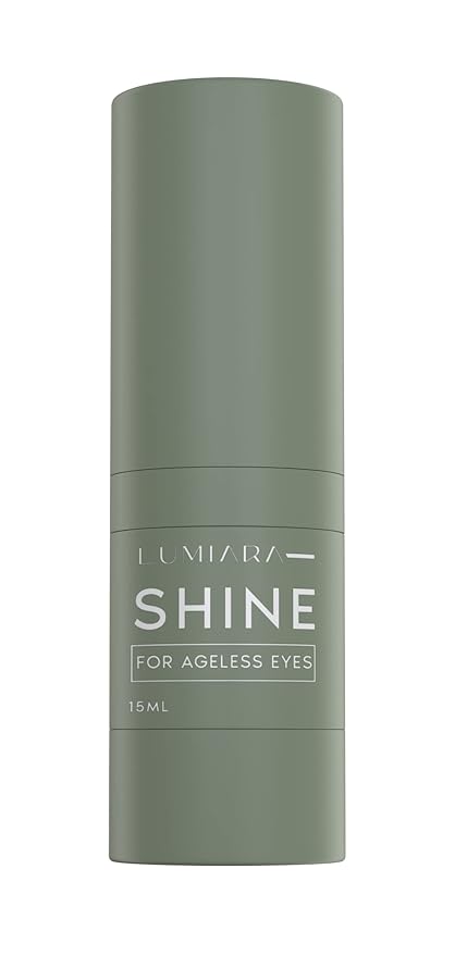 Lumiara Shine Anti Aging Eye Serum - Hydrating and Brightening Serum For All Ages & Skin Types - Organic, Paraben Free, Cruelty Free & Plant Based Wrinkle Reduction - Made In The USA - 15 ml