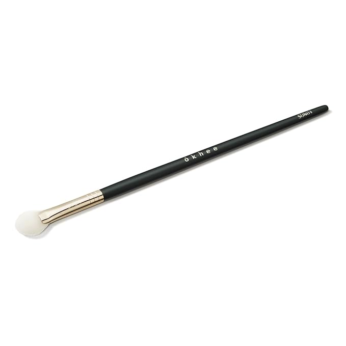 [SOO ADOR] okhee Nose Shading Fan Brush SUN03 - Precise Contouring for Nose and Small Details | Designed by K-Pop Makeup Artist Seo Ok | Makeup Brush Contour Brush