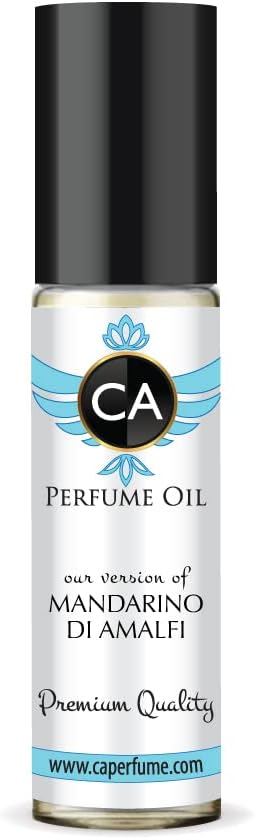 CA Perfume Club Impression of Mandarino Di Amalfi for Women & Men Fragrance Body Oil Roll-On 0.3 Fl Oz/10ml