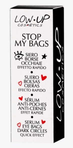 Stop My Bags, Dark Circles Bags Serum, Fast Effect 10 ml (0.33 Fl Oz) 1 unit - Made in Italy [italian import]