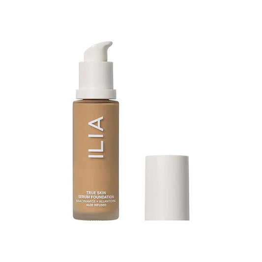 ILIA - True Skin Serum Foundation | Non-comedogenic, Cruelty-Free, Vegan, Weightless Feel, Buildable Coverage, Safe For Sensitive Skin (Cres SF8.75)