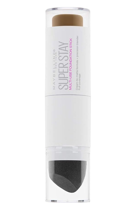Maybelline New York Super Stay Foundation Stick for Normal To Oily Skin, Warm Coconut, 0.25 Ounce