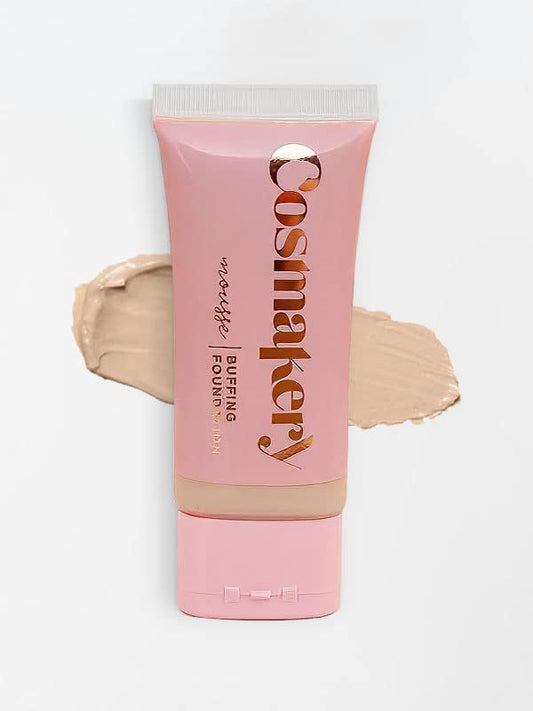 Foundation for Light to Full Coverage - Mousse Liquid Makeup Foundation for Uneven Skin Tone - Diverse Skin Types Mature, Dry, Oily - Oil-free, Cruelty-free (Light)