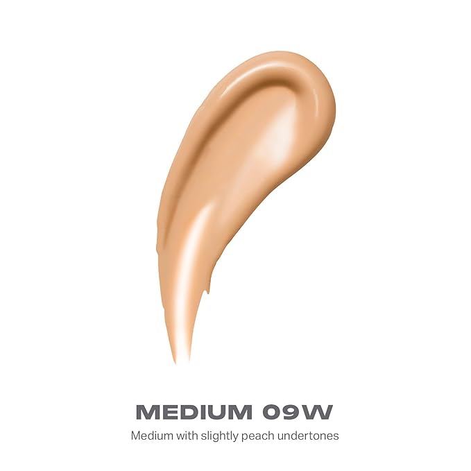 Morphe Lightform Liquid Foundation - Extended Hydration Foundation Makeup with a Lasting, Natural Radiant Finish - Long-Wearing Formula with Buildable, Medium Coverage - Medium 09W (1.01 fl oz)