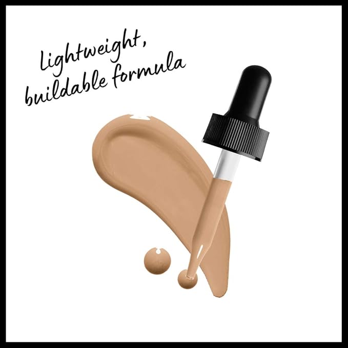 NYX PROFESSIONAL MAKEUP Total Control Pro Drop Foundation, Skin-True Buildable Coverage - Buff (Pack of 2)