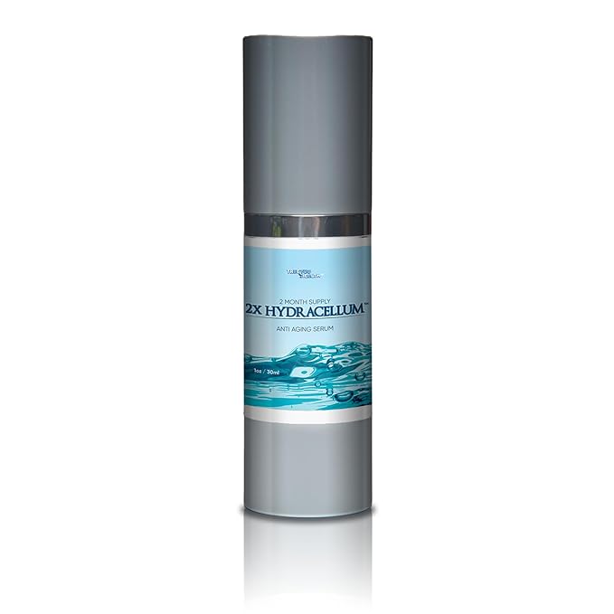 2x Hydracellum Serum - Hydrating Anti Aging Eye Serum - 2 Month Supply - Infused Vitamin C Serum with Alpha Hydroxy Acid to Improve Wrinkles, Dark Circles, & Eye Bags - Nourish, Exfoliate, Moisturize