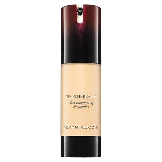 Kevyn Aucoin The Etherealist Skin Illuminating Foundation, EF 01 (Light) shade: Comfortable, shine-free, smooth, moisturize. Medium to full coverage. Makeup artist go to. Even, bright & natural look.