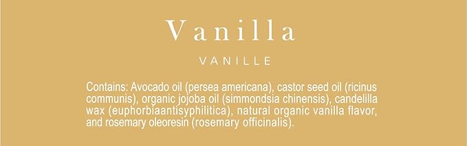 ALIDA PURE Melody Lip Balm Collection, Vegan, Lip Balm, Beeswax Free, with Avocado Oil, Organic Jojoba Oil, and Vitamin E, Natural Moisturizer for Dry, Chapped Lips, 5 Tube Set