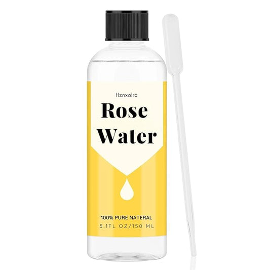 5.1 fl oz Rose Hydrosol for Face Hydrating Mist Hydration, 100% Pure Rose Water, Cleanses & Softens Skin, Promotes Healthy Skin Cell, Suitable for All Skin Types