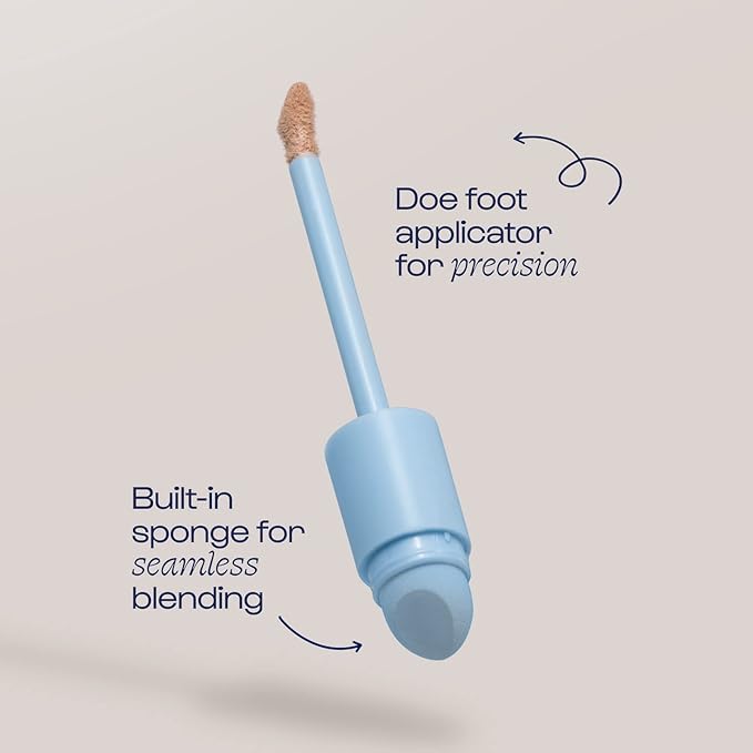 Alleyoop Game Face Concealer Makeup, Lightweight to Medium Buildable Coverage Under Eye Concealer, For Blemishes, Crease-proof and Hydrating with Aloe Stem Cell, Smooth Second Skin Finish - Standout