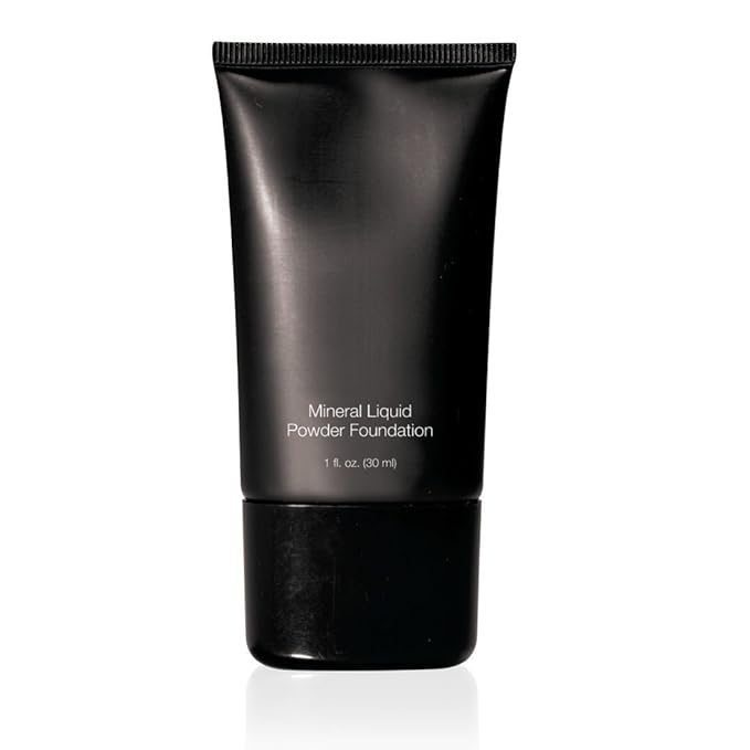 Jolie Liquid Powder Mineral Foundation, Super Silky Hydrating Oil-Free, Sunscreen & Primer-Vitamins A, C&E, For All Skin Types(Almond)