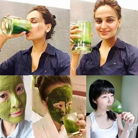 2PC Lip Balm Fade Dark Pigment Whitening Moisturizing Lip Hyaluronic Acid Exfoliating Dead Skin Lightening Lip Care (Green)