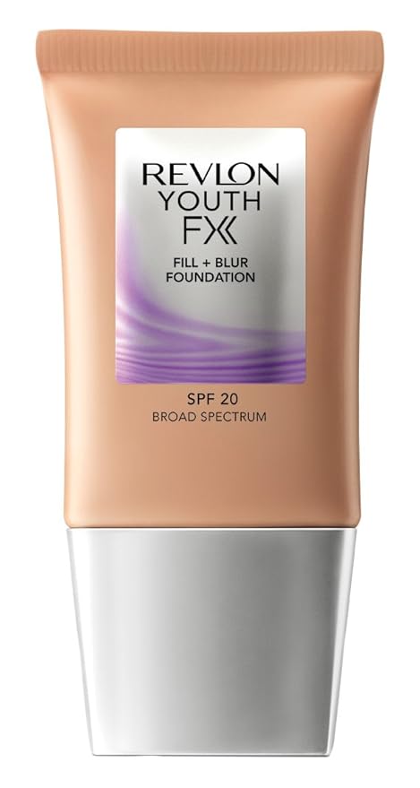 Revlon Youth Fx Fill + Blur Foundation, Natural Tan, 1 Fluid Ounce