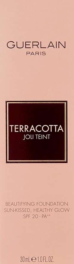 Guerlain Terracotta Joli Teint Beautifying SPF 20 Foundation, Natural, 1 Ounce