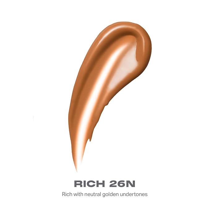 Morphe Lightform Liquid Foundation - Extended Hydration Foundation Makeup with a Lasting, Natural Radiant Finish - Long-Wearing Formula with Buildable, Medium Coverage - Rich 26N (1.01 fl oz)