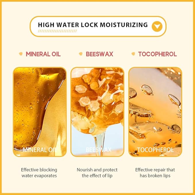 AKARY Cheese Shaped Tinted Lip Balm, Natural Moisturizing Lip Care All-day Moisture, Daily Lip Balm for Chapped Cracked Dry Lips, Soothing, & Refreshing, Hydration Treatment & Sleeping Care, 0.28oz