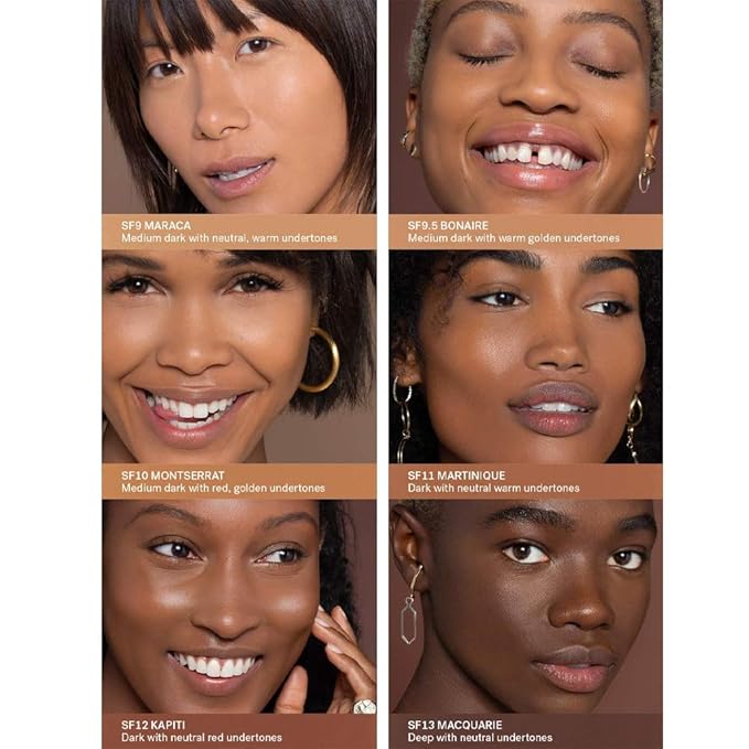 ILIA - True Skin Serum Foundation | Non-comedogenic, Cruelty-Free, Vegan, Weightless Feel, Buildable Coverage, Safe For Sensitive Skin (Martinique SF11)