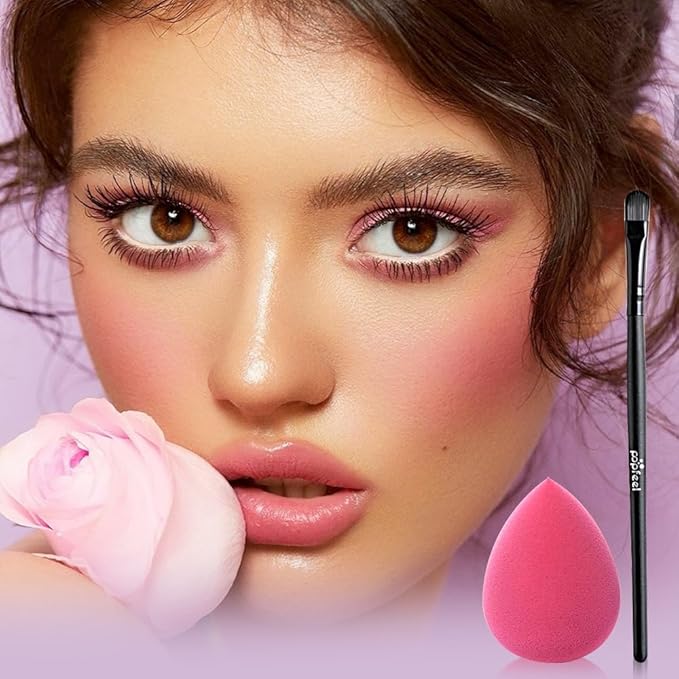 All in One Eyeshadow Palette Makeup Set, Makeup Kit with Primer, Mascara, Concealer Palette, Lip Stick Palette, Glitter Highlight, Travel Makeup Bundle Holiday Makeup Gift Box for Women Girl