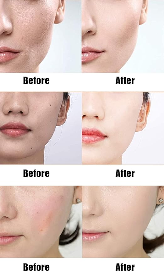 GL-Turelifes Mushroom Head Air Cushion Foundation CC Cream Water Feeling Flawless BB Cream Moisturizing Oil Control, Lightweight & Smoothing Natural Concealer (BlanchedAlmond)