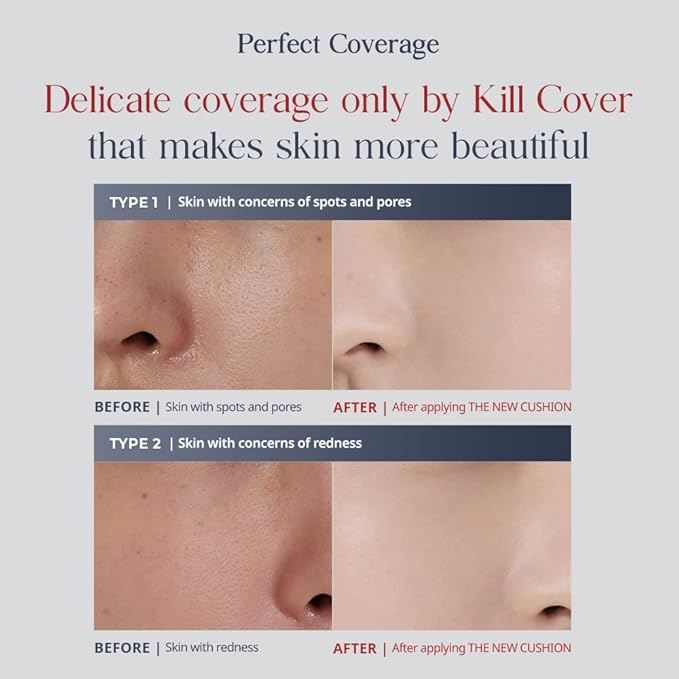 CLIO Kill Cover The New Founwear Cushion Refill Included (15g*2, 1.5 FAIR)