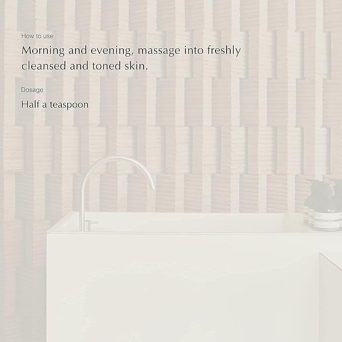 Aesop Camellia Nut Facial Hydrating Cream | Daily Moisturizer For Dry And Sensitive Skin | Provides Immediate Relief From Dryness | Blend Of Nut And Plant Extracts | 2.1 oz / 60mL