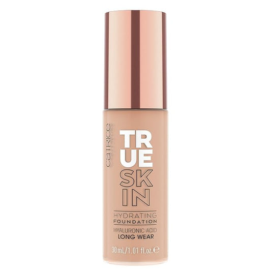 Catrice | True Skin Hydrating Foundation | Lightweight Buildable Coverage with Hyaluronic Acid and Watermelon Seed Oil | Vegan & Cruelty Free (043 | Neutral Macchiato)