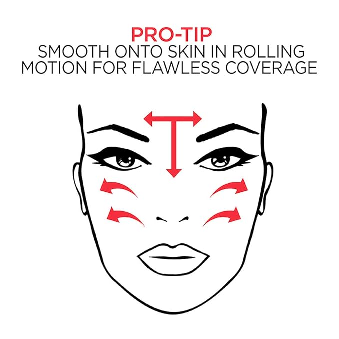 L'Oreal Paris Cosmetics Makeup Infallible Pro-Matte Liquid Longwear Foundation, Shell, 1 fl oz.