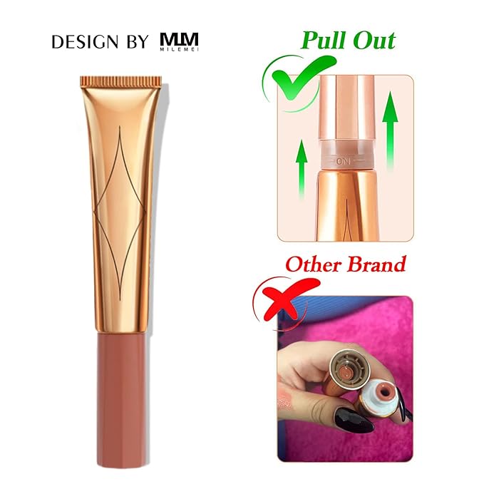 3 Color Contour Beauty Wand, Highlighter ，Blush，Face Concealer Contouring with Cushion Applicator Long Lasting & Smooth Matte Finish Liquid Illuminator Makeup Stick . (01#Contour +02#Blush+04#Highlighter)