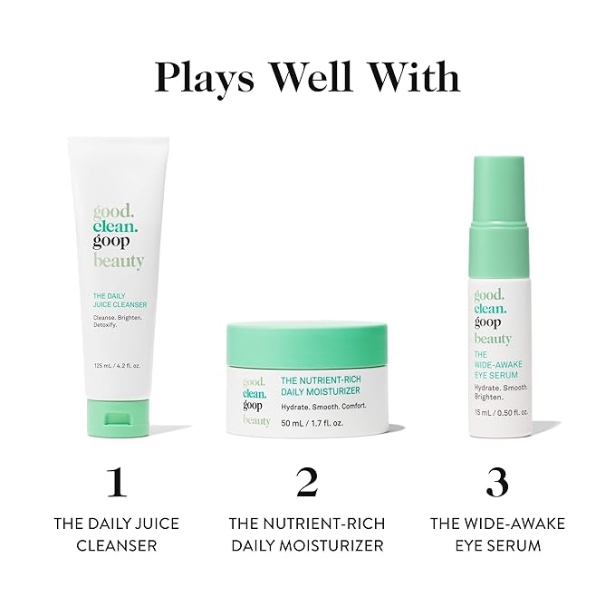 good.clean.goop beauty The Healthy Aging Serum | Facial Serum with Tranexamic Acid, Shikimic Acid & Goji Berry Oil | Serum to Help Smooth Wrinkles and Fine Lines | Anti-Aging Serum | Vegan | 1 Fl oz