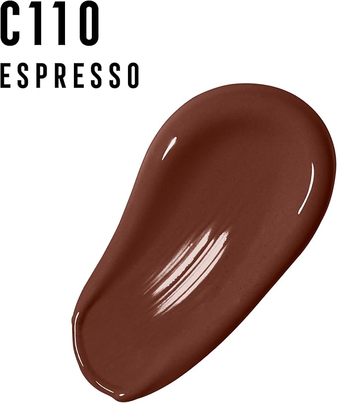 Max Factor Facefinity 3-in-1 All Day Flawless Liquid Foundation, SPF 20-110 Espresso, 30 ml