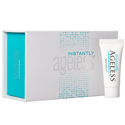 Instantly Ageless Facelift in A Box - Instant Eye Bag Remover Puffiness -1 Box of 25 Vials Moisture Lift- Instant Under Eye Bags Remover - Wrinkle Tightener
