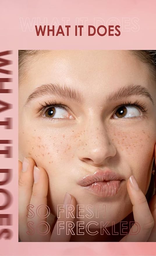 Freckle Pen Faux Freckle Pen Colour Pop Freckle Pen Supernaturally Realistic Freckles Makeup Brush Fantastic Freckles Pen Long-lasting Waterproof Soft-point Absorbent Pen For a Natural and Easy Makeup Look (soft brown)