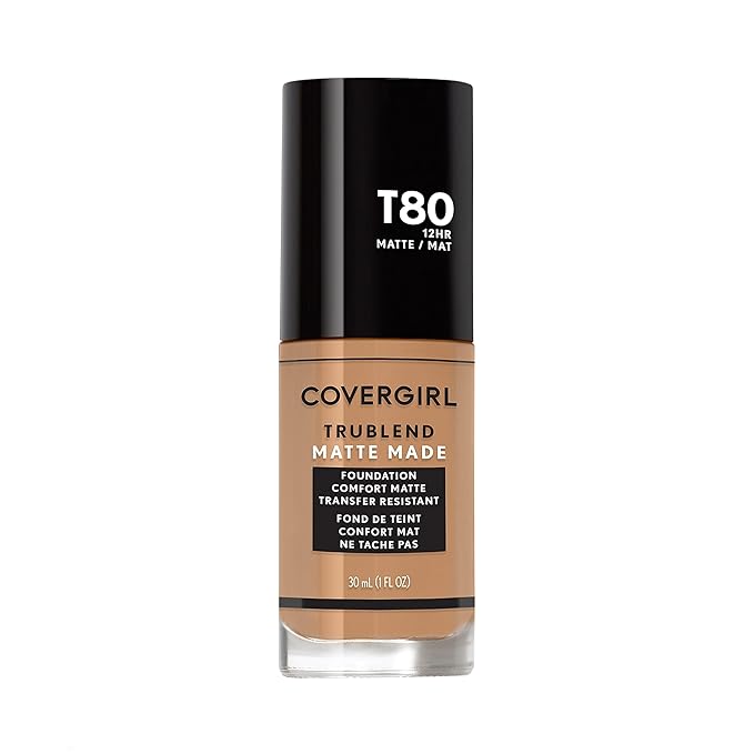 COVERGIRL TruBlend Matte Made Liquid Foundation, Toasted Caramel