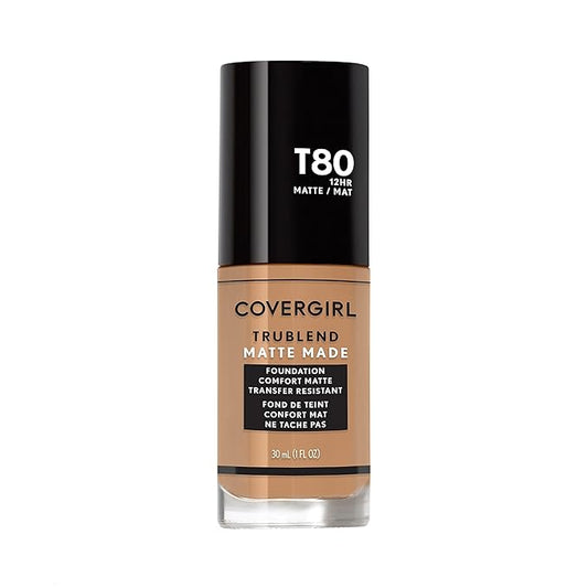 COVERGIRL TruBlend Matte Made Liquid Foundation, Toasted Caramel