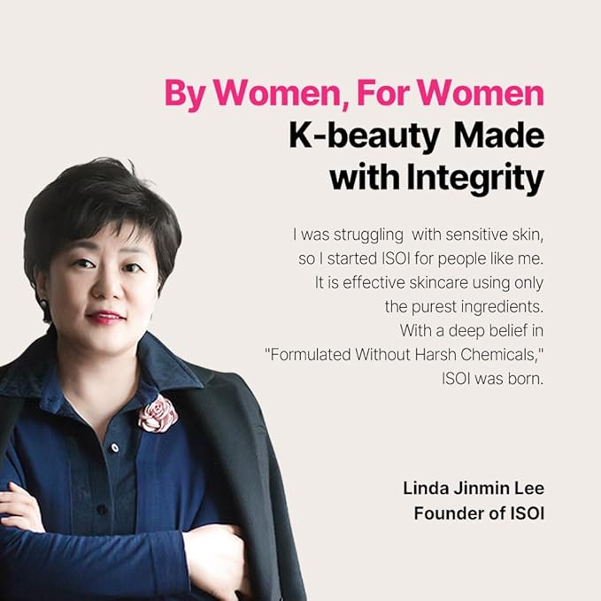 ISOI Blemish Care Up Serum for Face, Vegan Hydrating Serum for Smooth & Glass Skin Effect, Skin Barrier & Moisture Balance for Women, Korean Skin Care (0.85 fl. oz, 25ml)