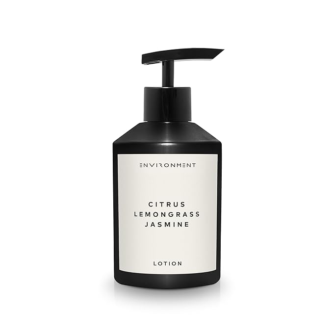 ENVIRONMENT Inspired by 5-Star Hotels WH Lotion, 300ml Luxury Scented Lotion (White Tea | Cedar | Aloe Vera) Bathroom Luxury, Men & Women High-End Body Lotion, Hand Cream, Dry Skin Treatment