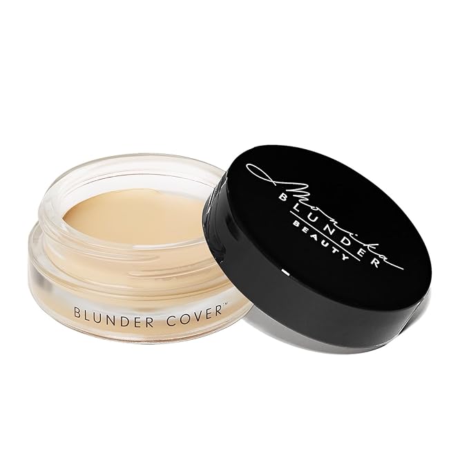 Monika Blunder Beauty - Blunder Cover Foundation, Concealer - Shade: 1.5 - Eins.5 - Very Fair, Yellow Undertones - Clean Beauty, All-In-One, Cruelty-Free, Vegan - 0.62 oz